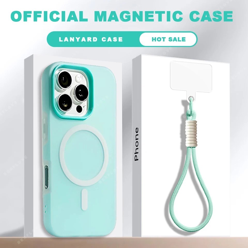 Capa iPhone com Alça: Magsafe, Proteção e Estilo!
