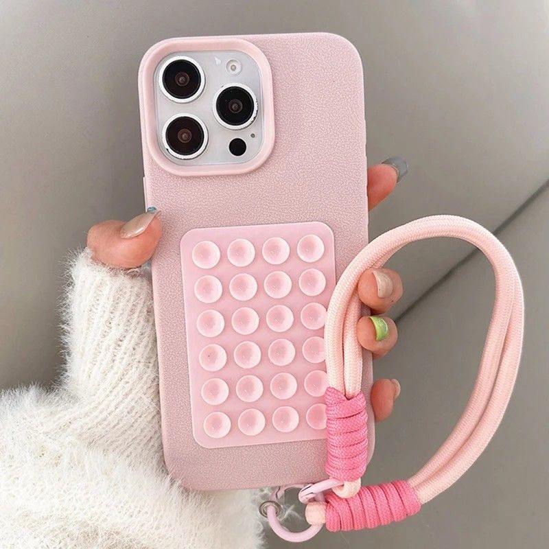 Capa iPhone com Suporte e Cordão