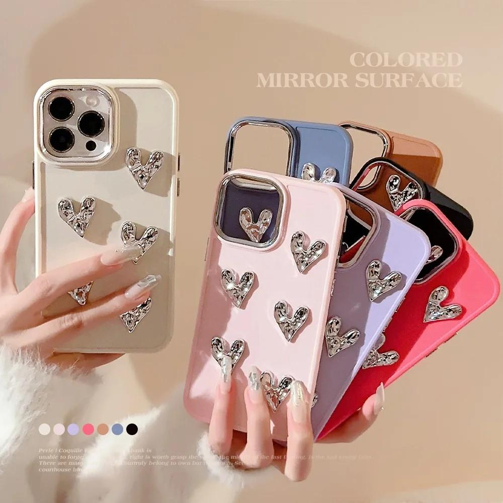 Capa iPhone Coração Luxo: Elegância e Proteção