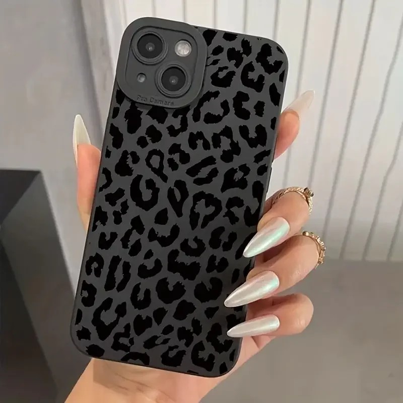 Capa iPhone Estampa Onça: Proteção e Estilo!