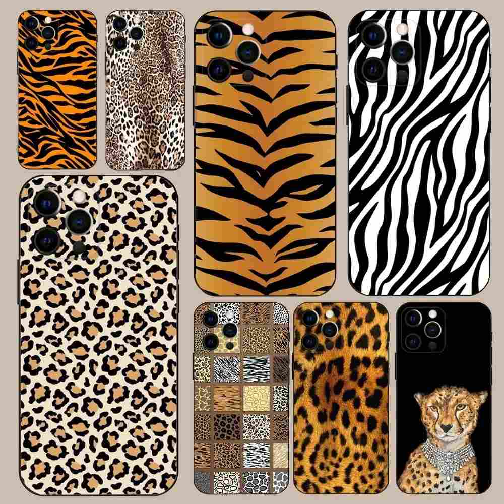Capa iPhone Estampada: Onça e Leopardo 🐅