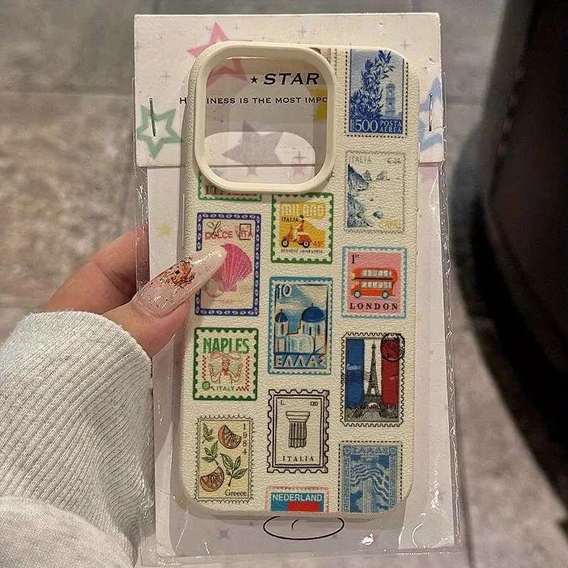 Capa iPhone Estampada Retro: Proteção e Estilo!