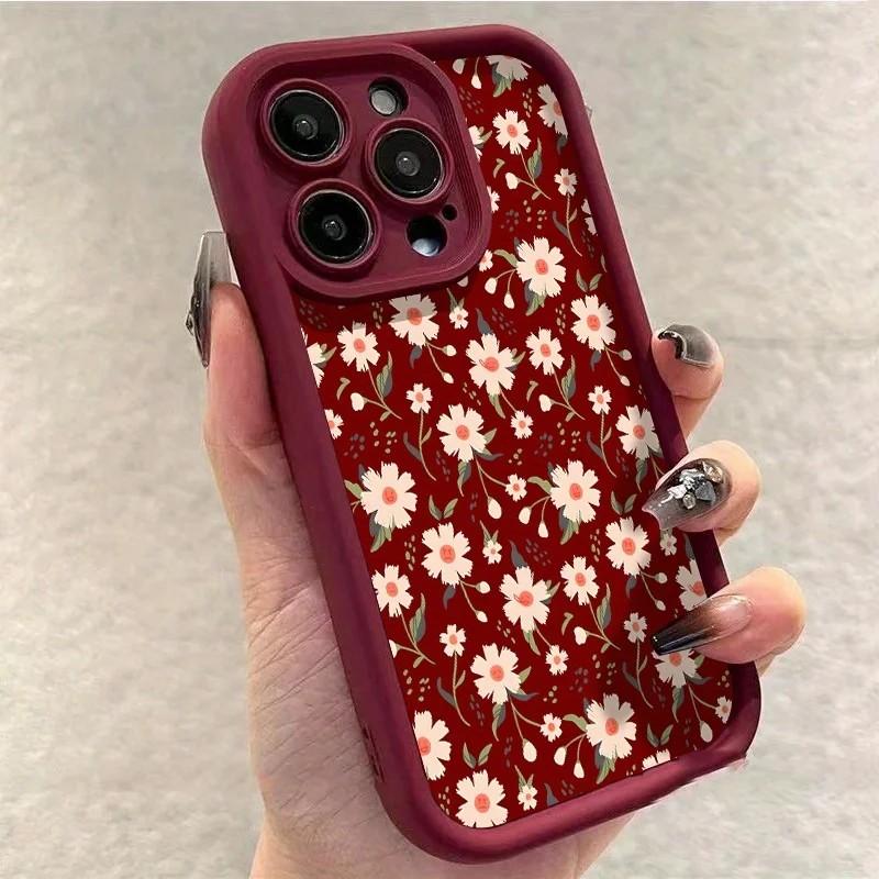 Capa iPhone Floral Retrô: Proteção e Estilo