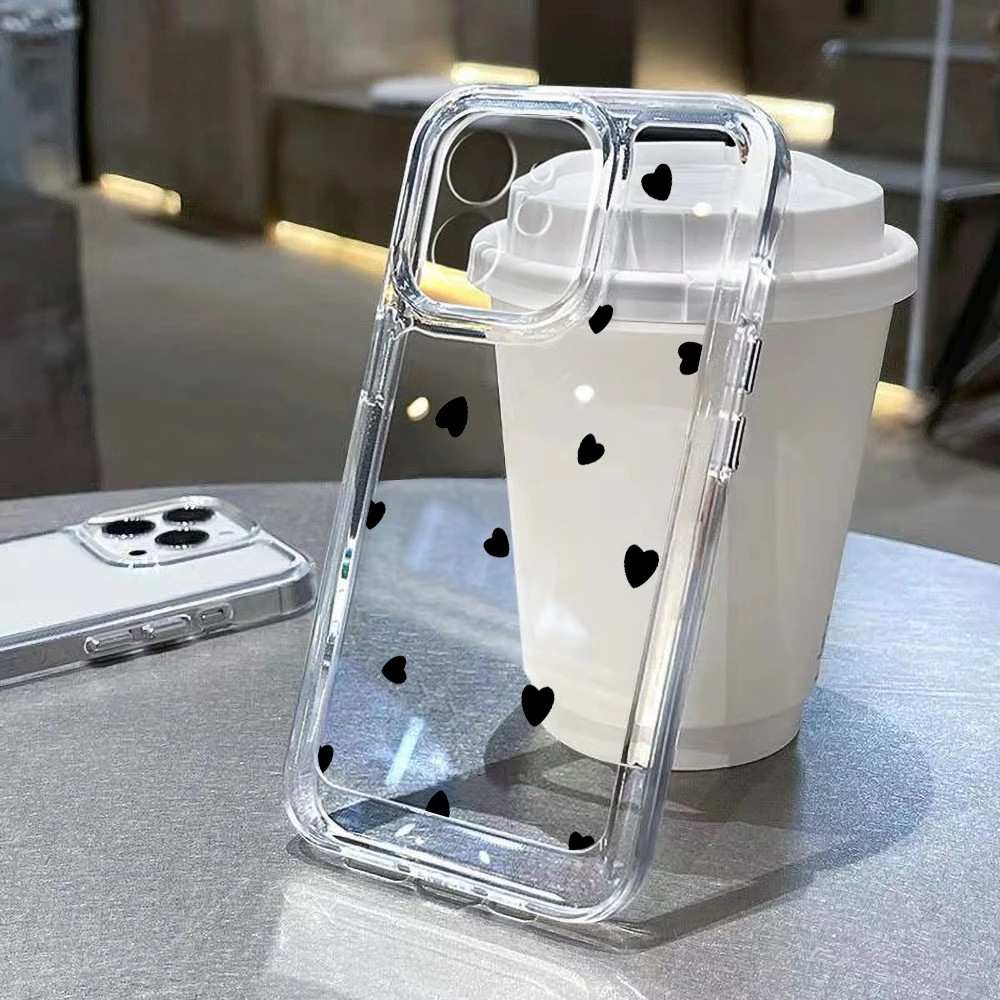Capa iPhone Floral Transparente