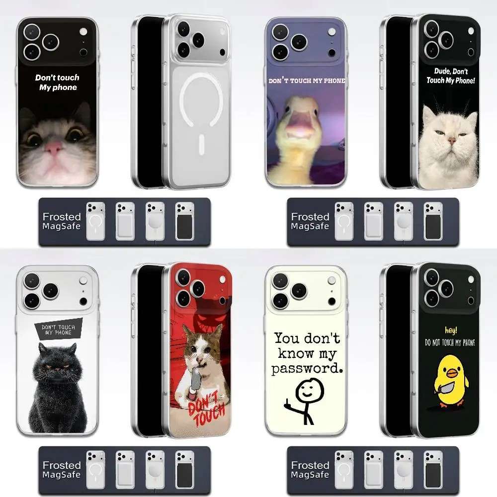 Capa iPhone: Gato e Pato – Proteção Divertida!