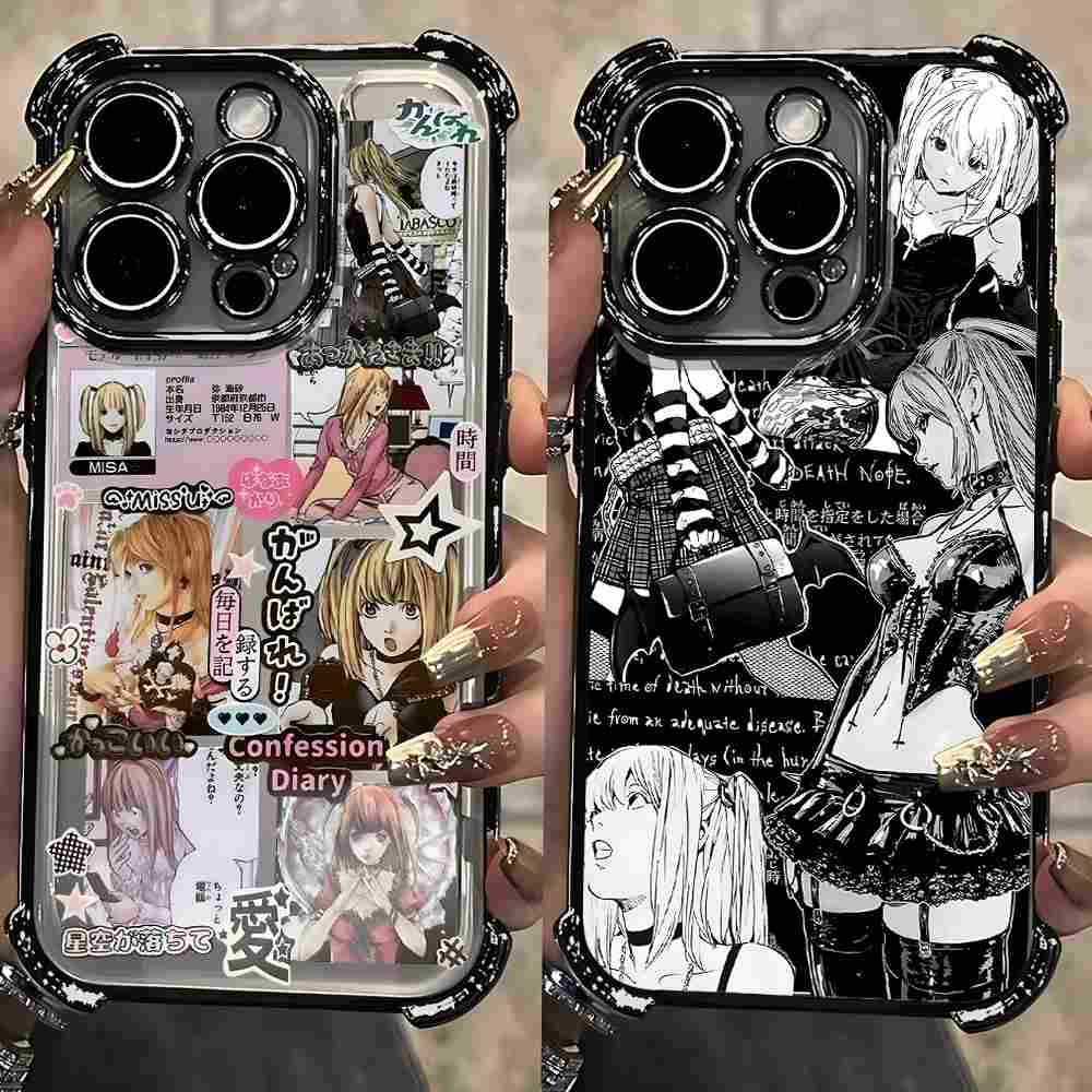 Capa iPhone Misa Amane: Estilo Anime e Proteção!