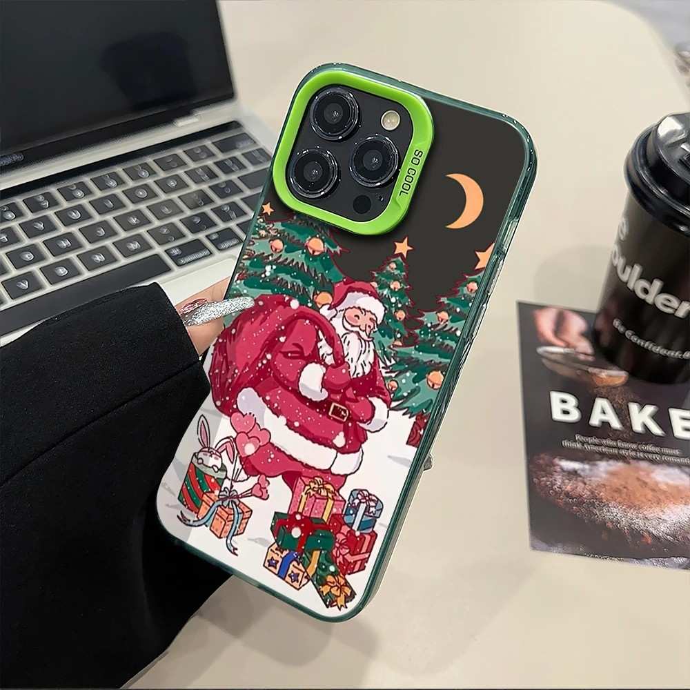 Capa iPhone Natalina: Estilo e Proteção!