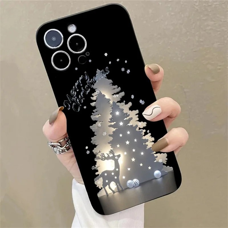 Capa iPhone Natalina: Luzes e Cervos 🦌