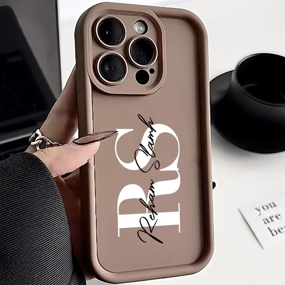 Capa iPhone Personalizada: Nome e Letra!