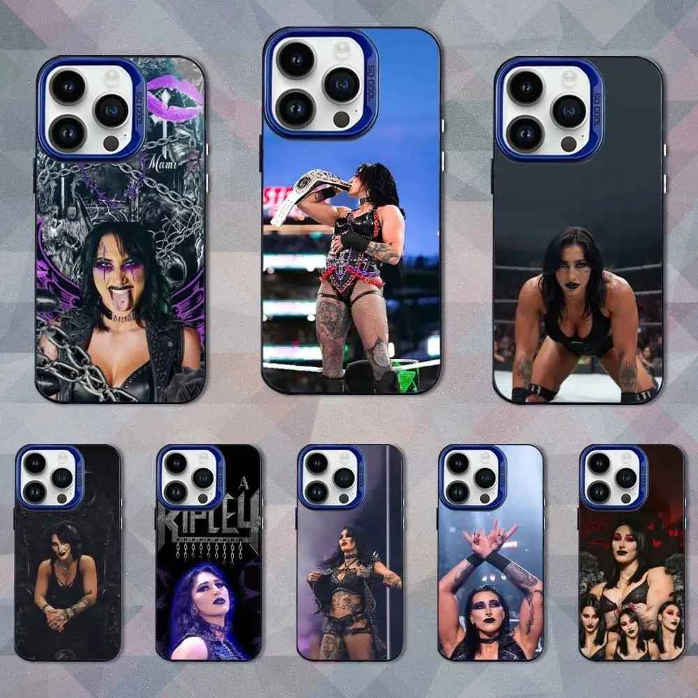 Capa iPhone R-Rhea Ripley - Azul Fosco