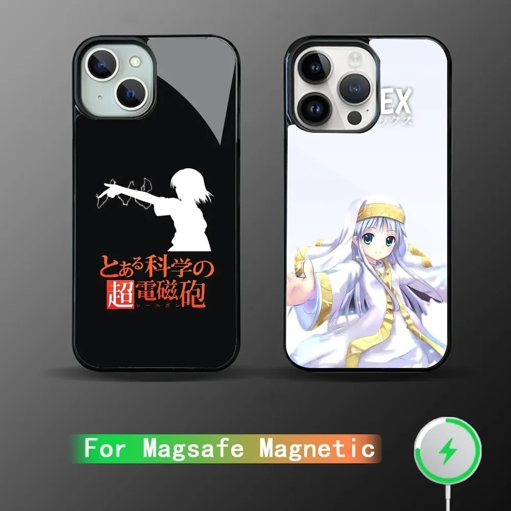 Capa iPhone Railgun: Estilo Anime e MagSafe!