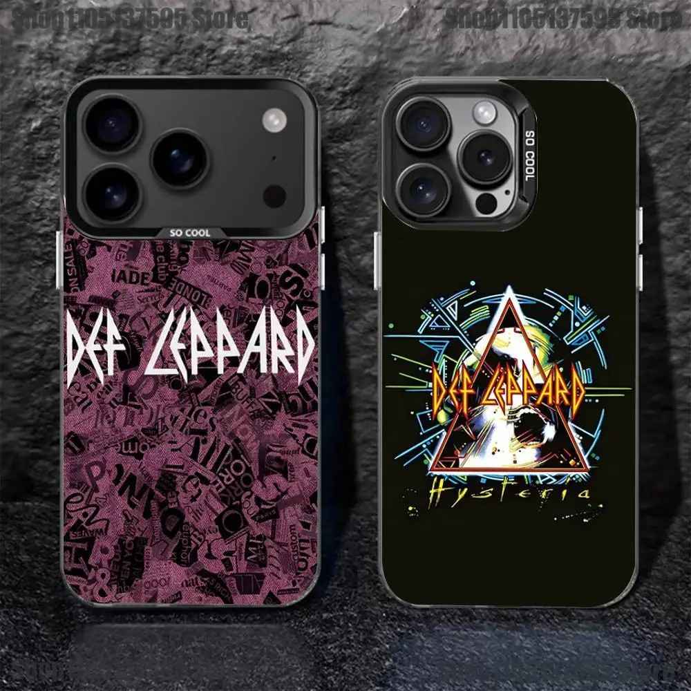 Capa iPhone Resistente: D-Def Band L-Leppard