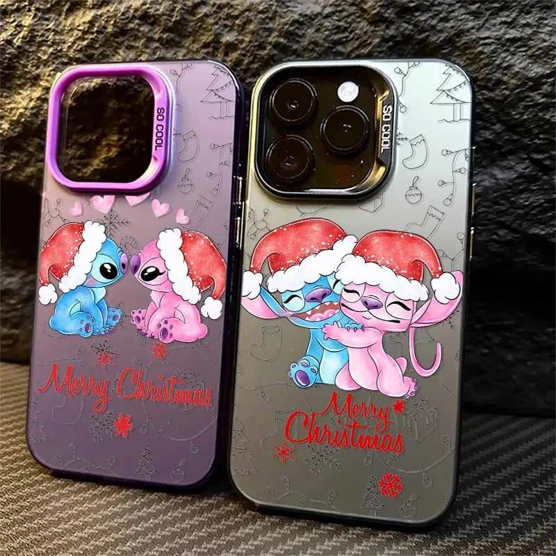 Capa iPhone Stitch Natalina: Estilo e Proteção!
