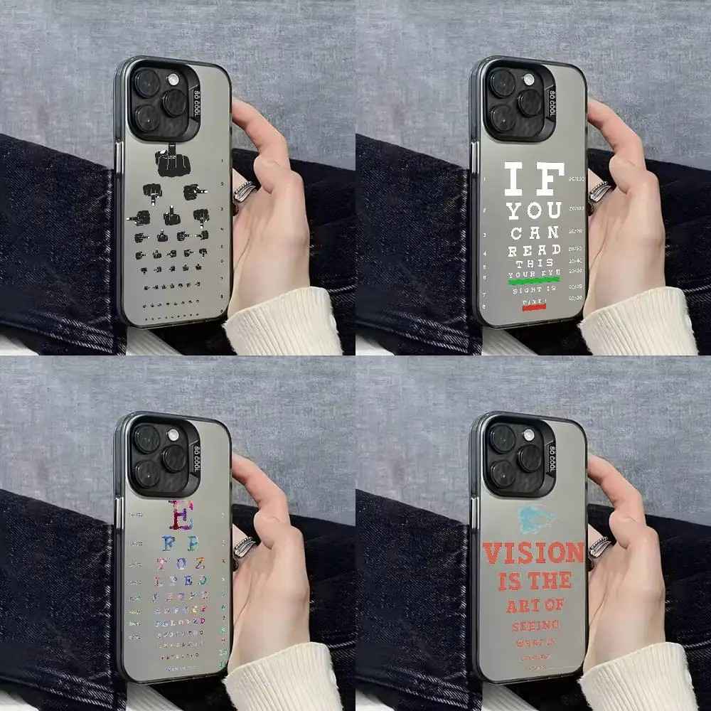 Capa iPhone Teste de Visão: Proteção e Estilo!