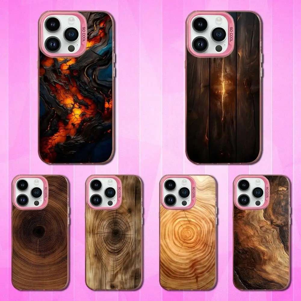 Capa iPhone Textura Madeira: Estilo e Proteção!