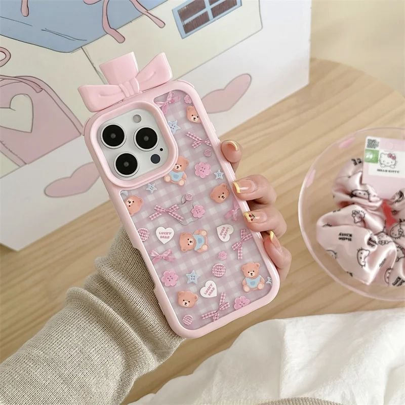 Capa iPhone Ursinho Fofo: Proteção e Estilo!
