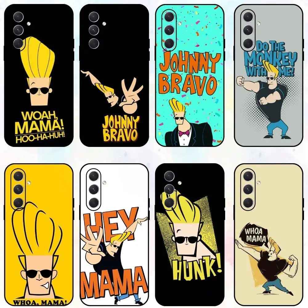 Capa Johnny Bravo: Proteção e Estilo para seu Galaxy!