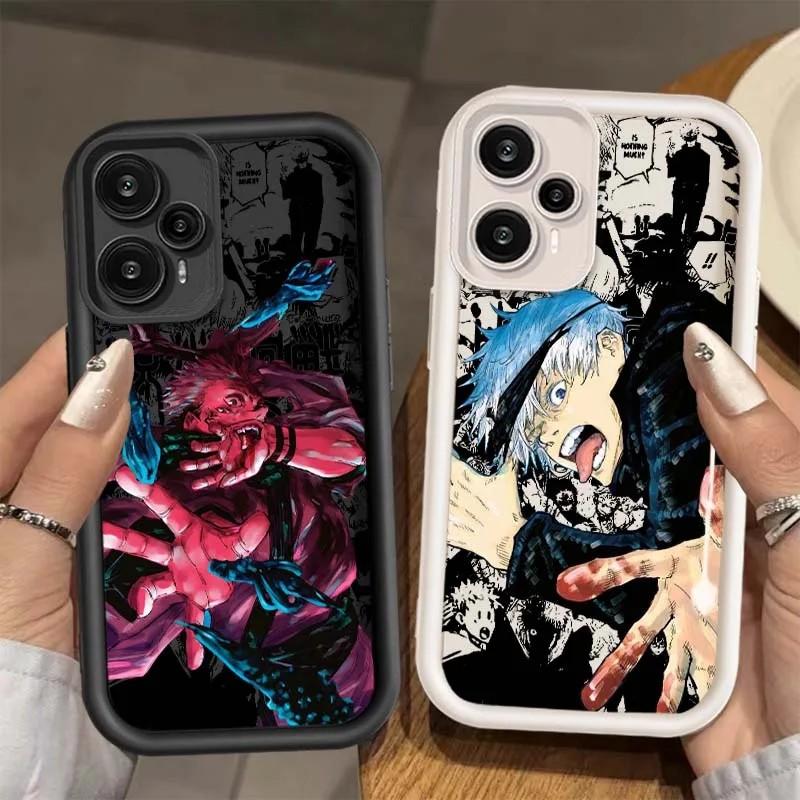 Capa Jujutsu Kaisen: Gojo e Sukuna para Xiaomi