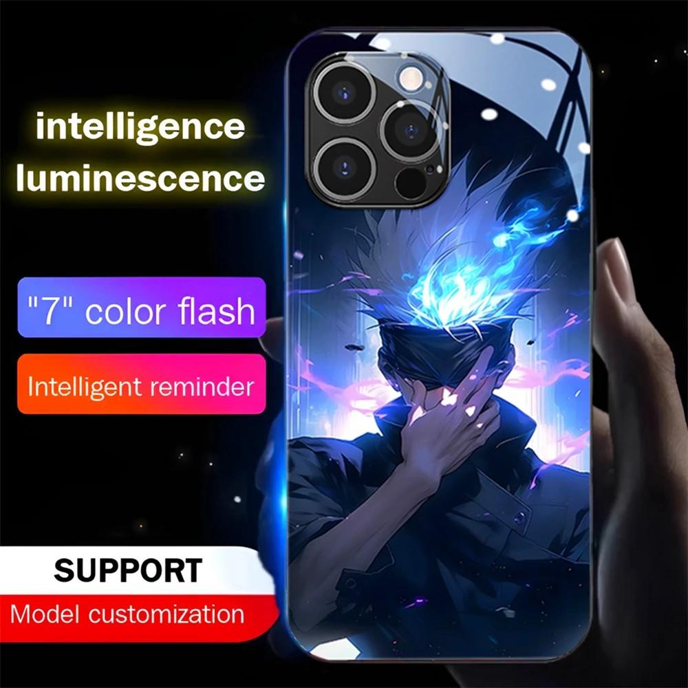 Capa LED Anime: Ilumine Seu iPhone!