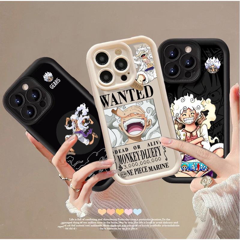 Capa Luffy Nika: Proteção Anime p/ Galaxy A Series