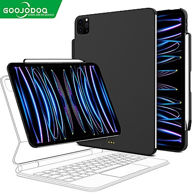 Capa Magnética iPad: Proteção + Porta-Lápis