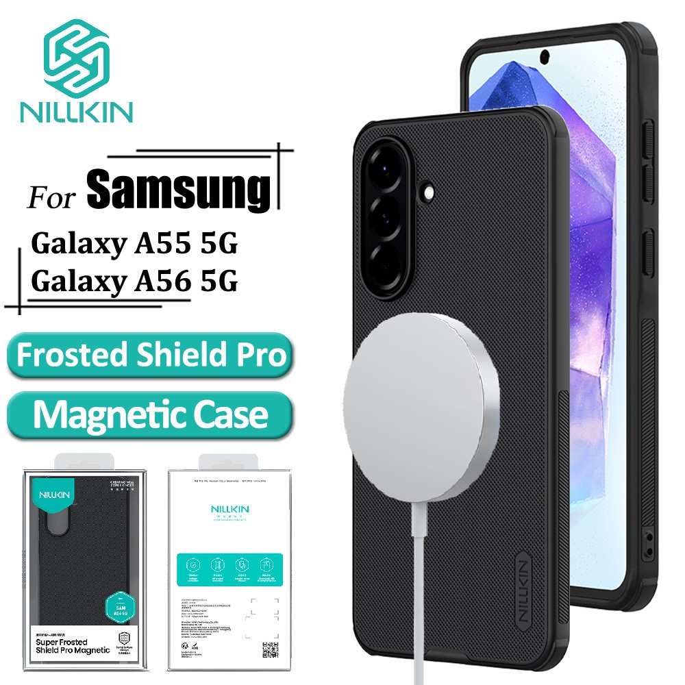 Capa Magnética Nillkin Galaxy A55/A56: Proteção Premium