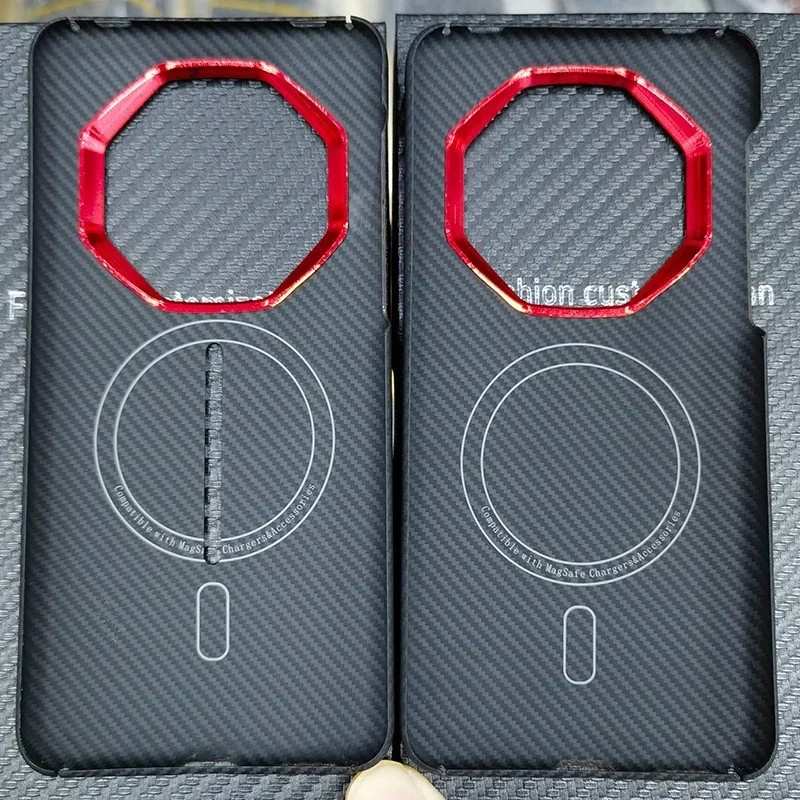 Capa Magsafe Huawei Mate 60 RS: Fibra de Carbono Premium