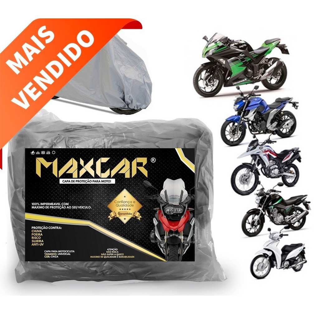 Capa Moto GSR 1000: Proteção Total Contra Sol e Chuva