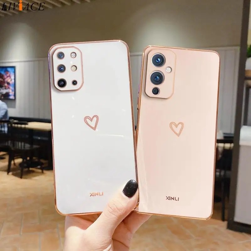 Capa Oneplus com Coração: Luxo e Proteção!