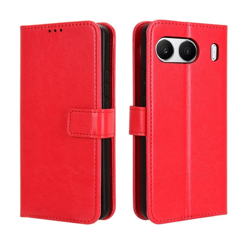 Capa OnePlus Nord 4: Couro Crazy Horse Premium
