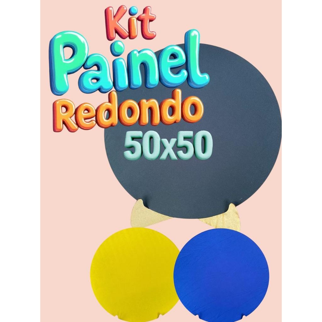 Capa Painel Redondo 50cm: Transforme Sua Decoração!