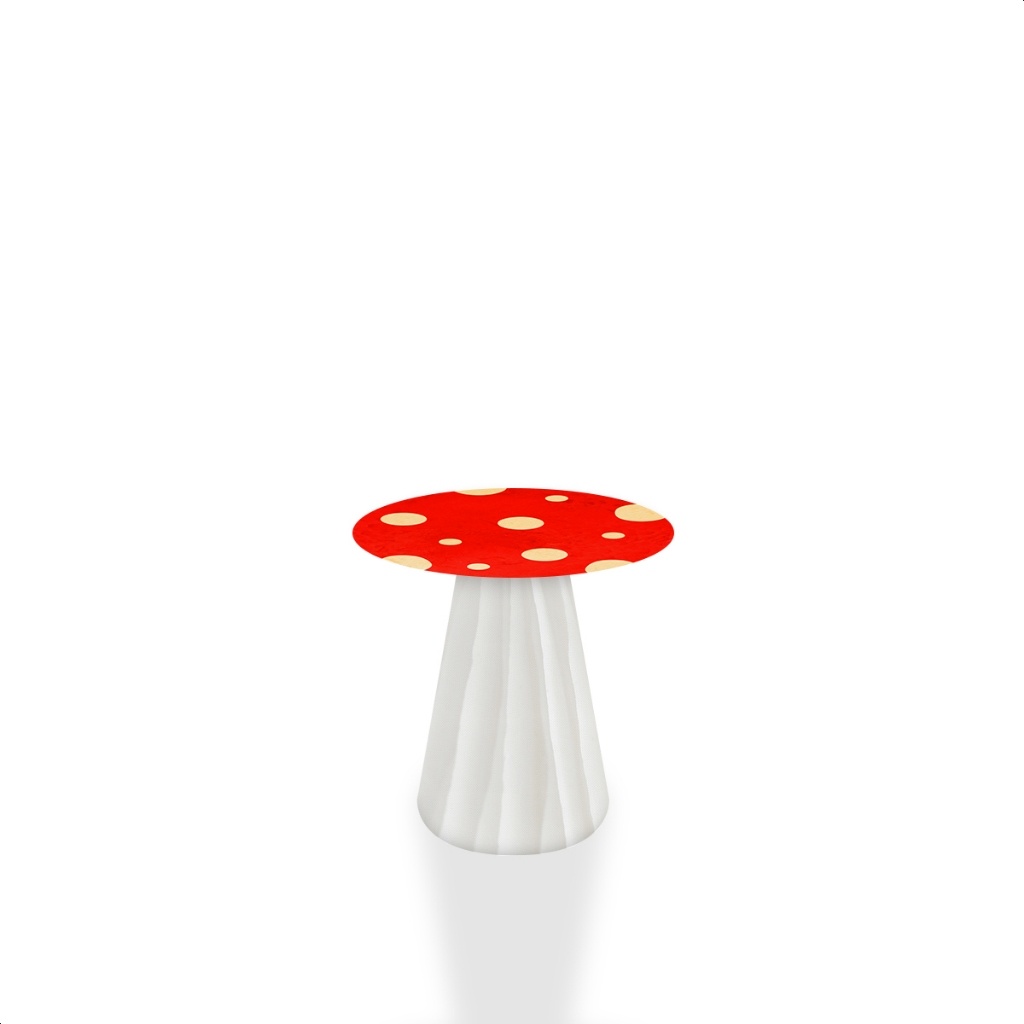 Capa para Mesa Cone Sublimada: Mundo dos Cogumelos
