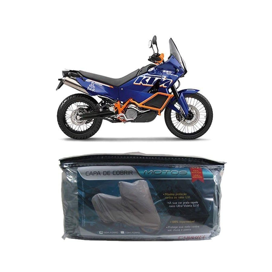 Capa Impermeável Premium para KTM Adventure 990 CC: Proteção Total para Sua Moto!