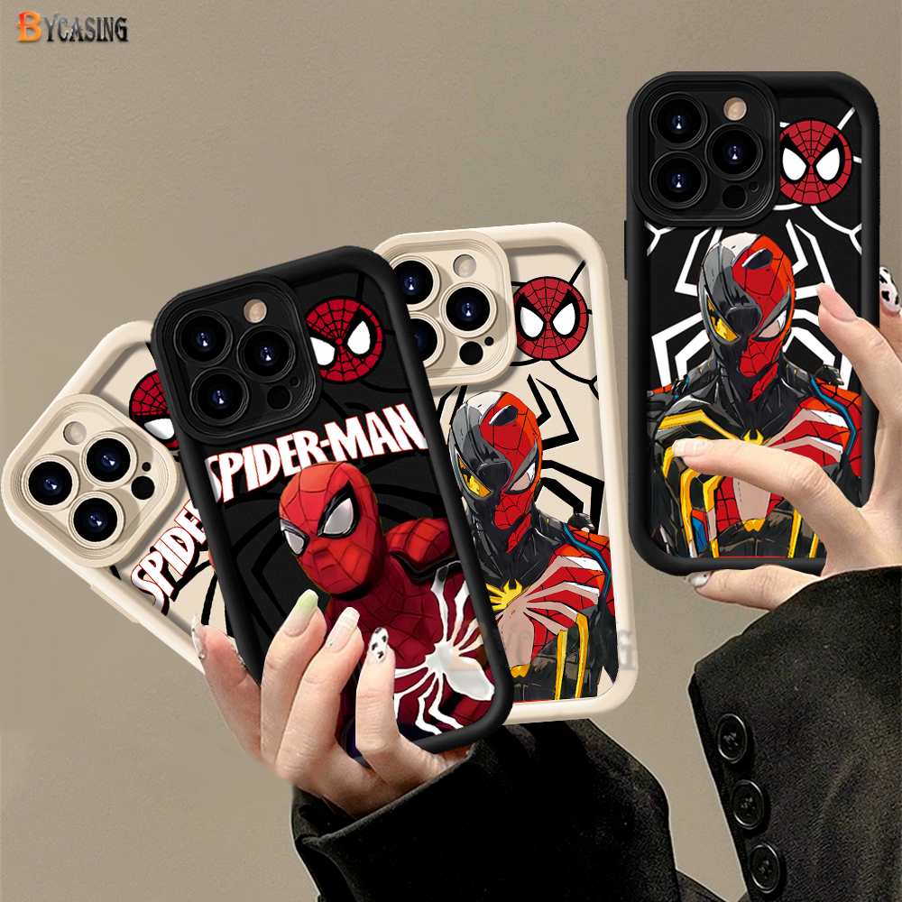 Capa para Realme com Design de Homem Aranha de Ferro