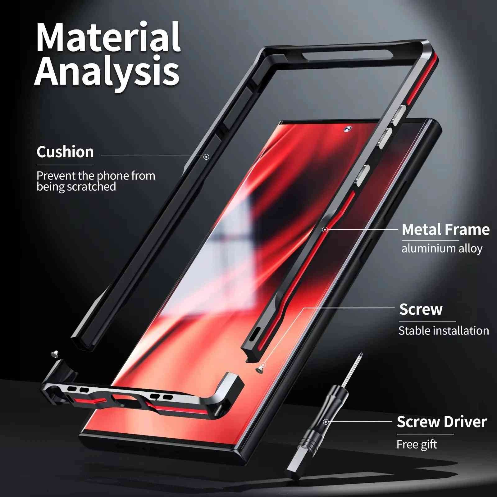 Capa Premium Metal Samsung: Proteção e Estilo