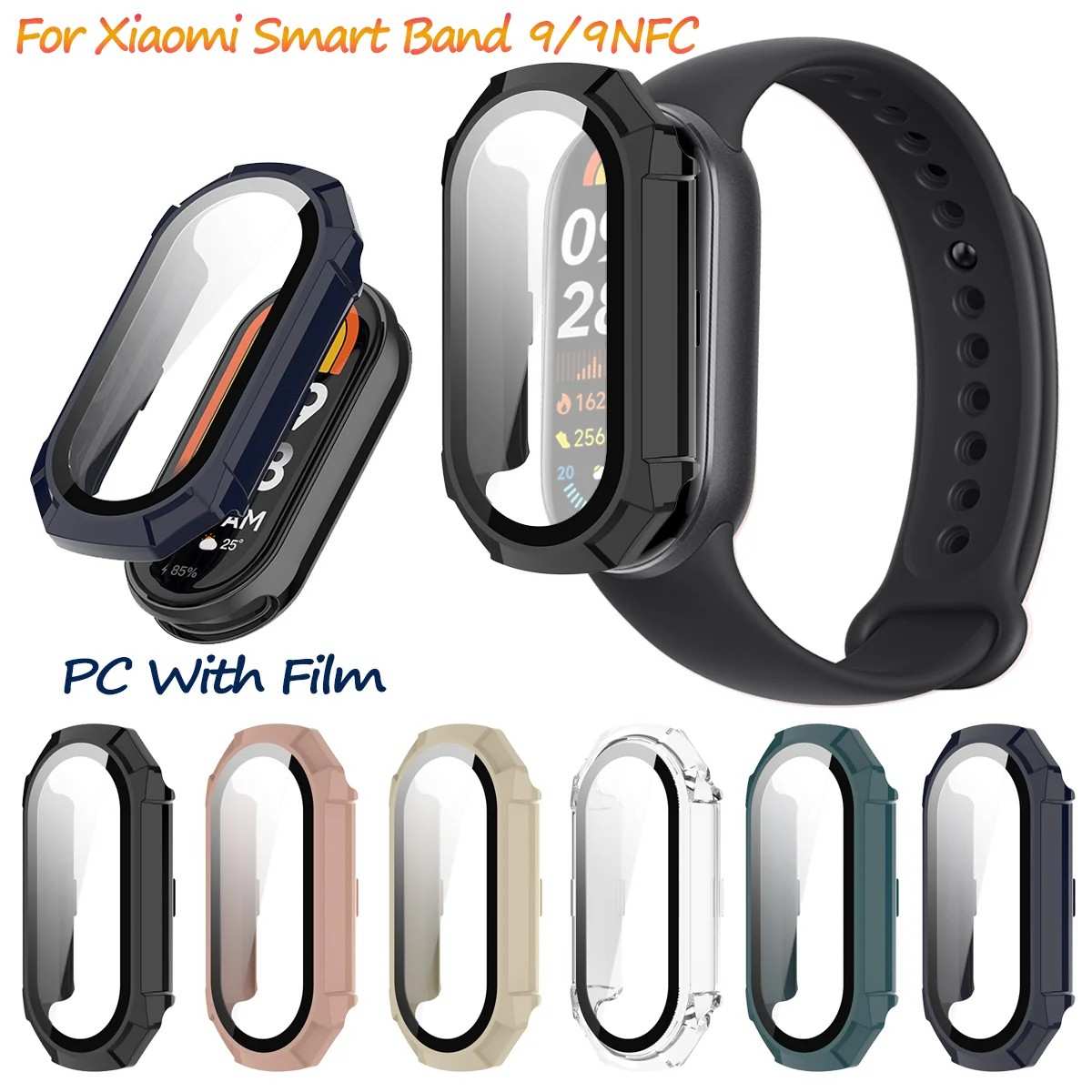Capa Protetora Mi Band 9/9NFC: Blindagem Total!