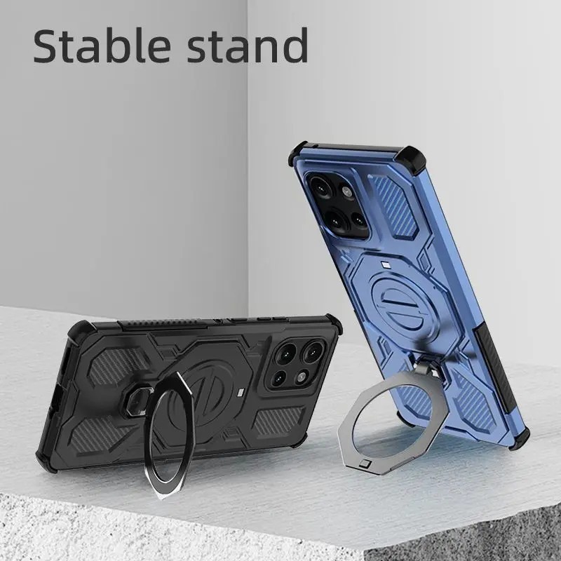 Capa Protetora MOTO EDGE60 Pro/50: Anel Magnético e Antichoque!