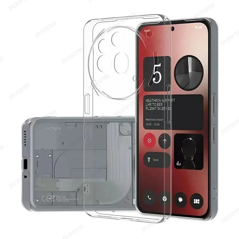Capa Protetora Nothing Phone 3A Pro: Transparente e Slim