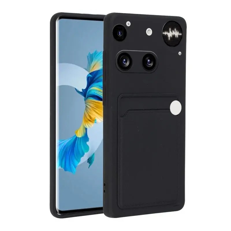 Capa Protetora Nothing Phone: Carteira e Silicone!