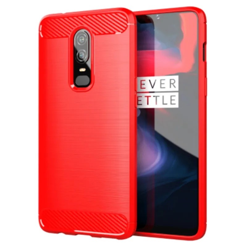 Capa Protetora Oneplus 6: Carbono e Antichoque