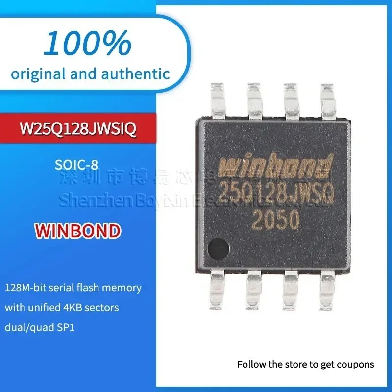 Capa Protetora W25Q128JWSIQ: Proteja Seu Chip!