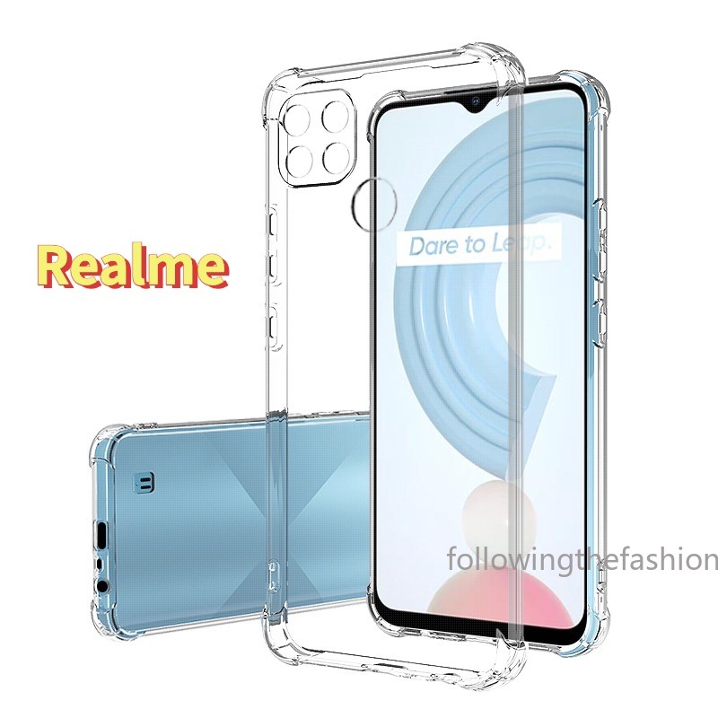 Capa Realme: Proteção Total Transparente Anti-Choque
