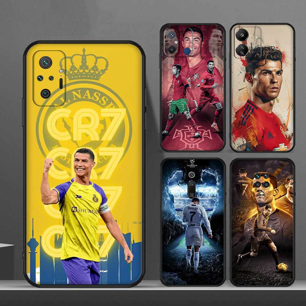 Capa Redmi 12 Cristiano Ronaldo - Proteção Estilo