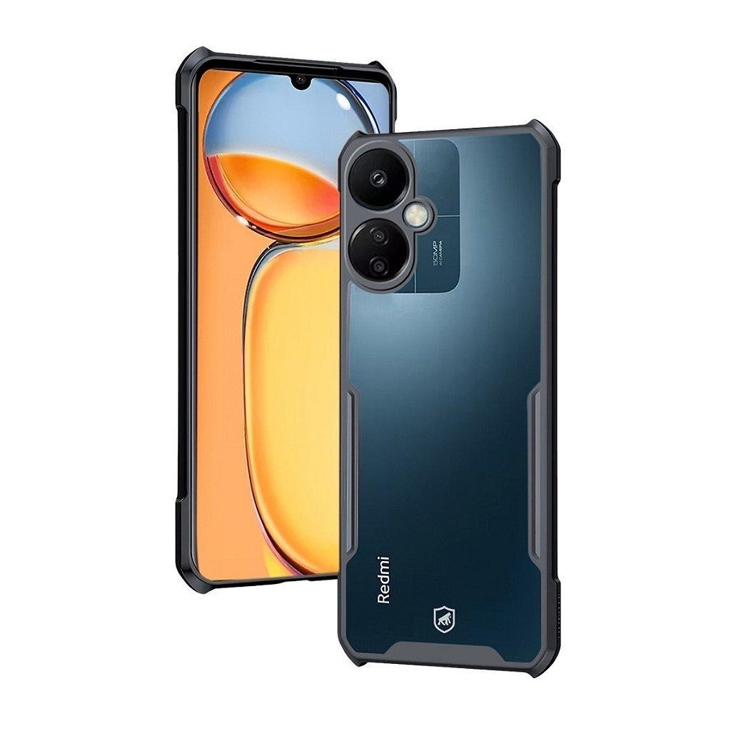 Capa Redmi 13C Gshield: Proteção Dual Shock!