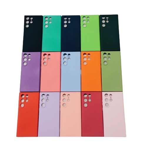 Capa S23 Ultra: Silicone Aveludado Premium