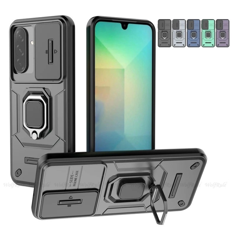 Capa Samsung A26: Proteção 2-em-1 e Suporte!