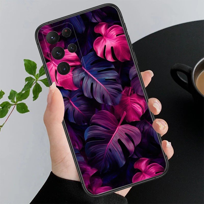 Capa Samsung Floral Tropical