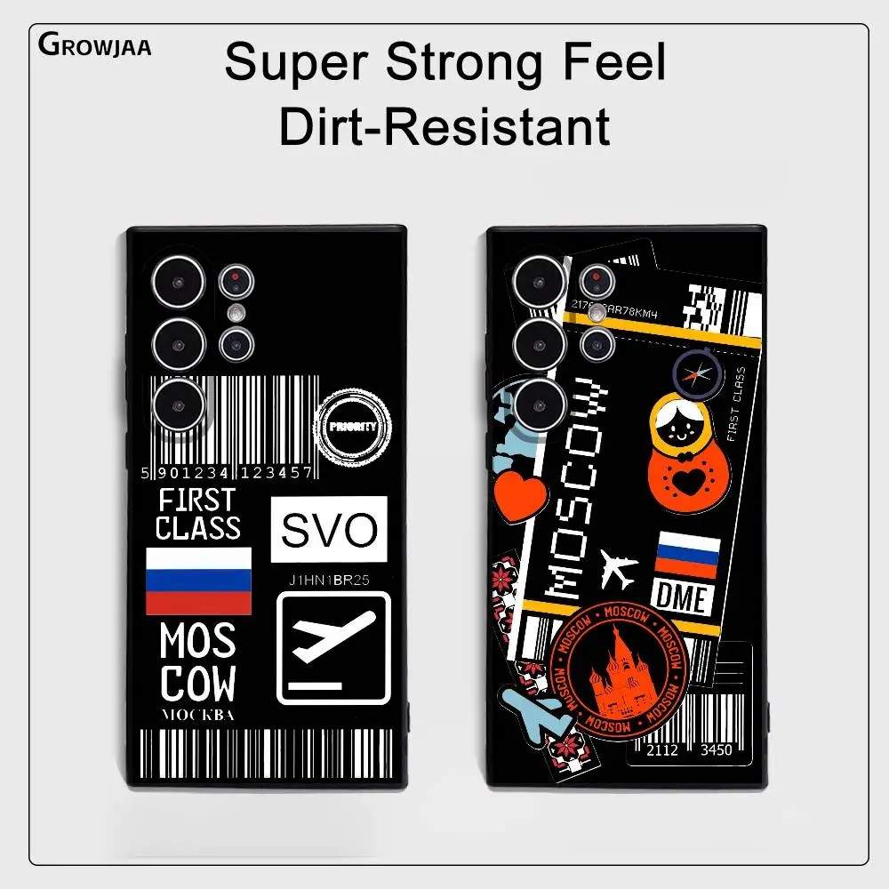 Capa Samsung: Passagem Aérea Rússia – Estilo e Proteção!