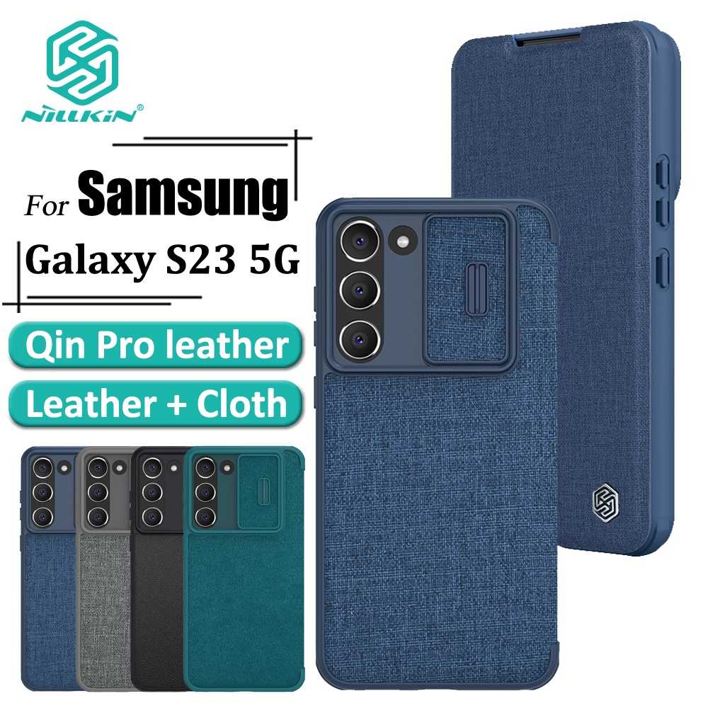 Capa Samsung S23 Flip: Couro, Proteção e Cartões!