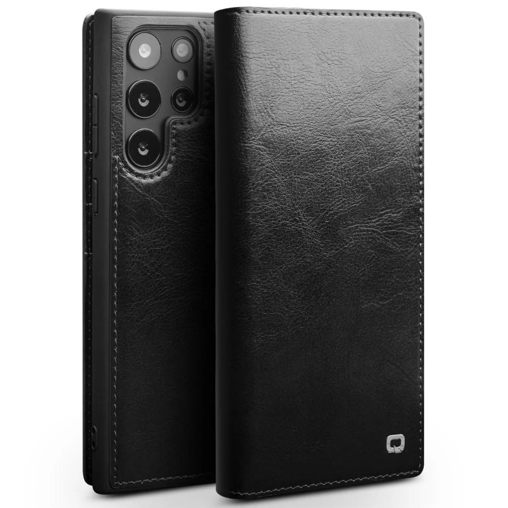 Capa Samsung S23 Ultra: Couro Genuíno e Proteção